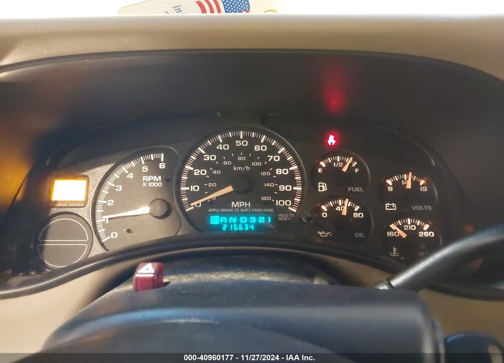 2002 CHEVROLET TAHOE LS/LT/Z71 VIN: 1GNEK13Z92J155327