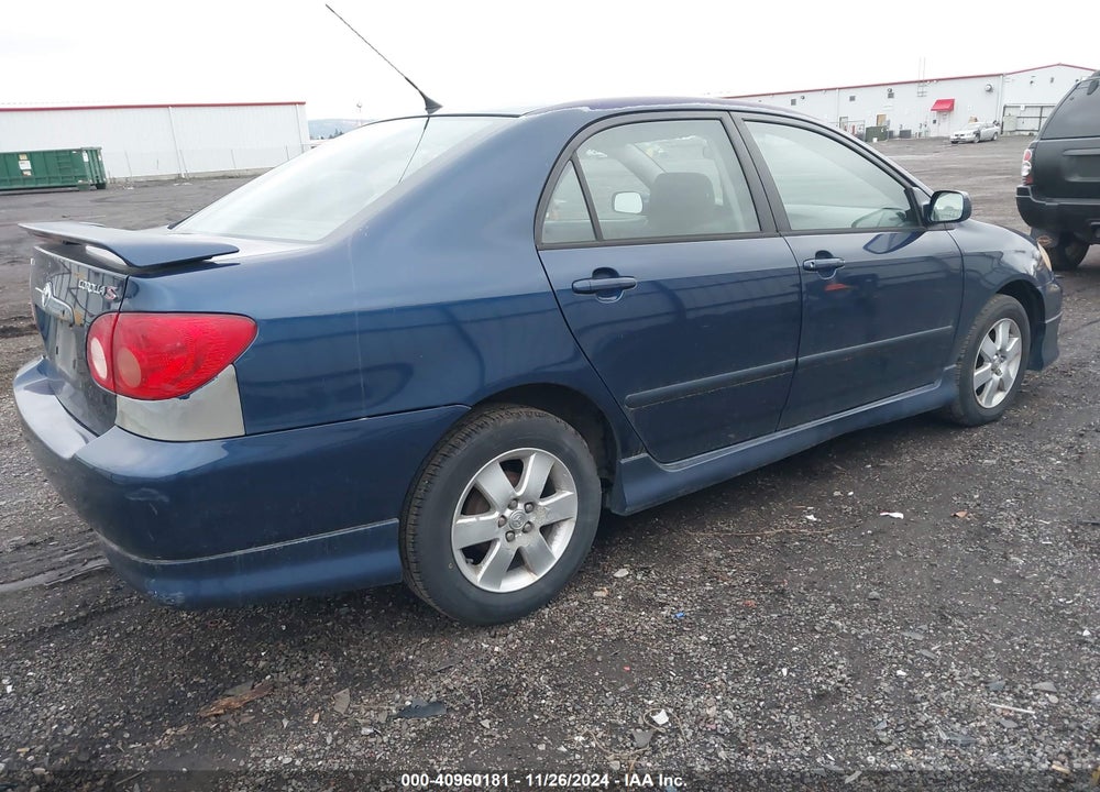 2006 TOYOTA COROLLA S VIN: 1NXBR32E86Z718496