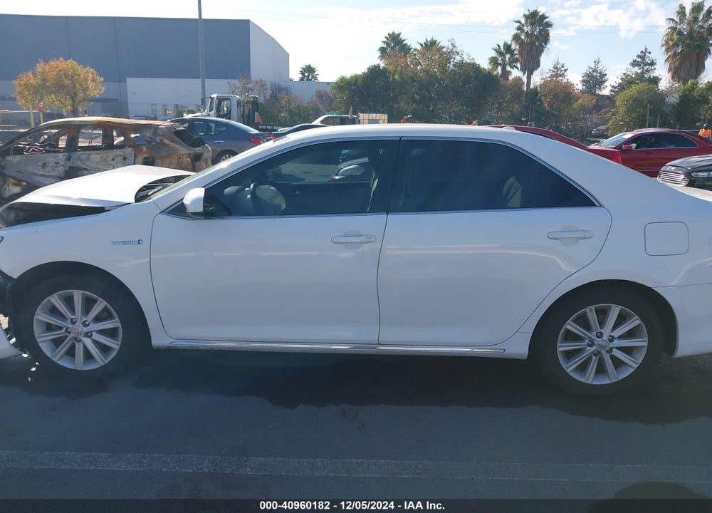 2012 TOYOTA CAMRY HYBRID XLE VIN: 4T1BD1FK0CU039143