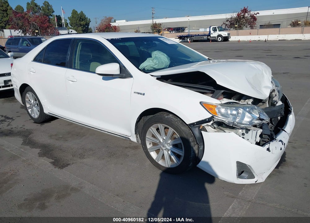 2012 TOYOTA CAMRY HYBRID XLE VIN: 4T1BD1FK0CU039143