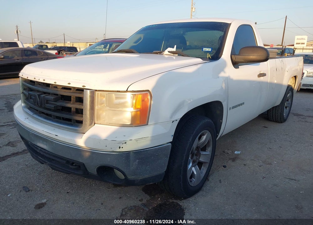 2008 GMC SIERRA 1500 WORK TRUCK VIN: 1GTEC14C58Z900228