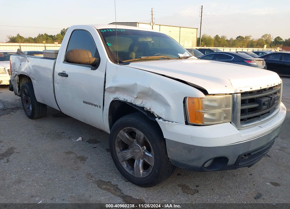 2008 GMC SIERRA 1500 WORK TRUCK VIN: 1GTEC14C58Z900228