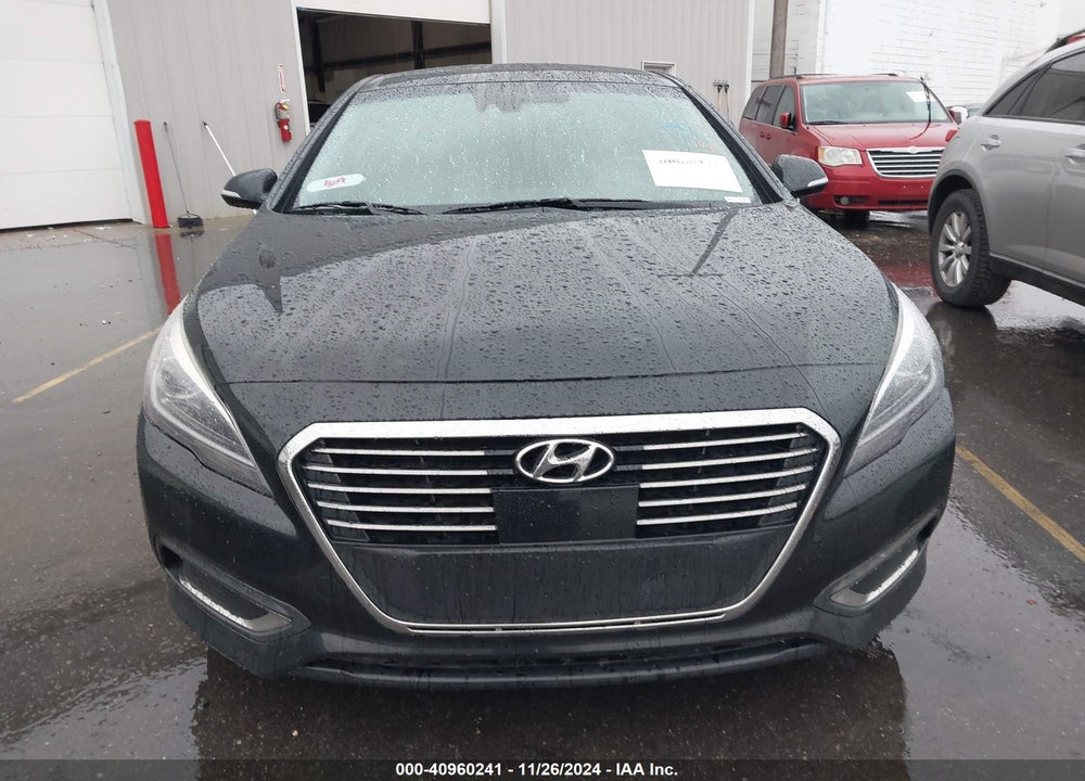2016 HYUNDAI SONATA HYBRID LIMITED VIN: KMHE34L16GA019323