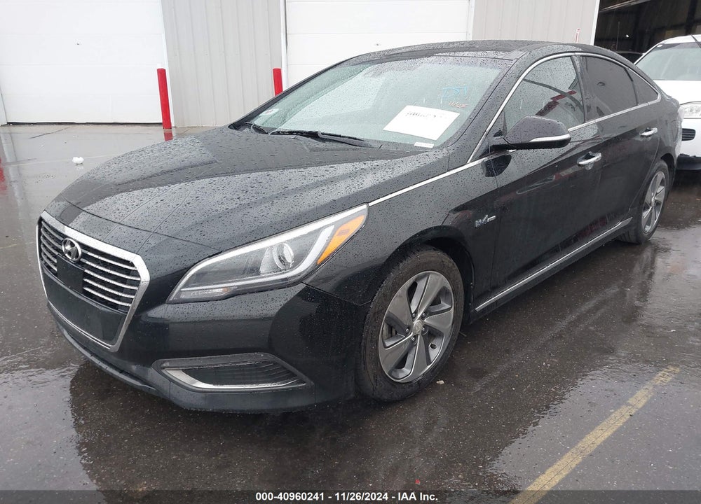 2016 HYUNDAI SONATA HYBRID LIMITED VIN: KMHE34L16GA019323