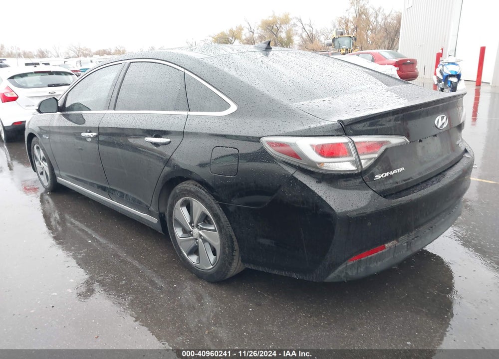 2016 HYUNDAI SONATA HYBRID LIMITED VIN: KMHE34L16GA019323