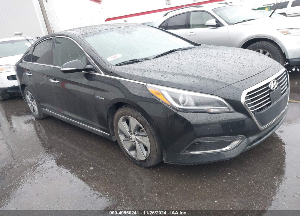 2016 HYUNDAI SONATA HYBRID LIMITED VIN: KMHE34L16GA019323