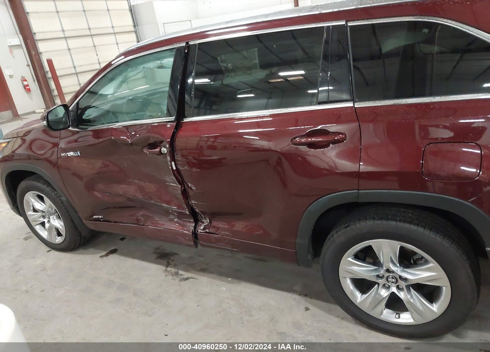 2018 TOYOTA HIGHLANDER HYBRID LIMITED VIN: 5TDDGRFH2JS043896