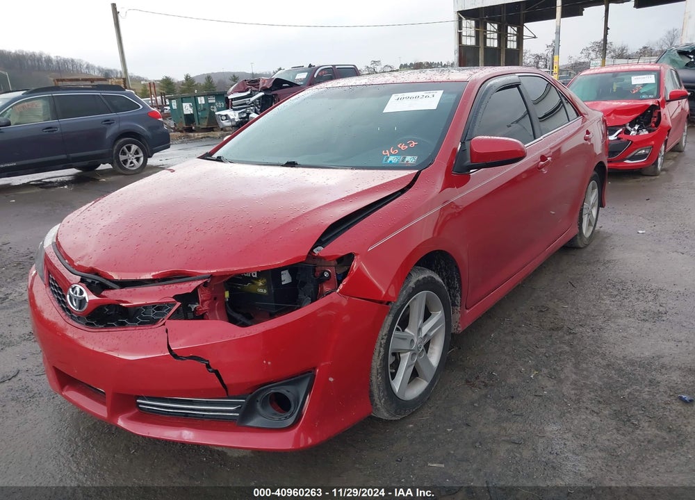2012 TOYOTA CAMRY SE VIN: 4T1BF1FK0CU564682