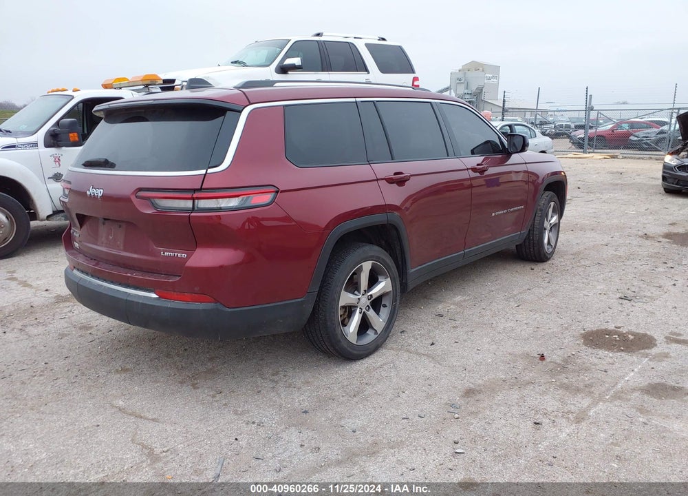 2021 JEEP GRAND CHEROKEE L LIMITED 4X4 VIN: 1C4RJKBG4M8133653