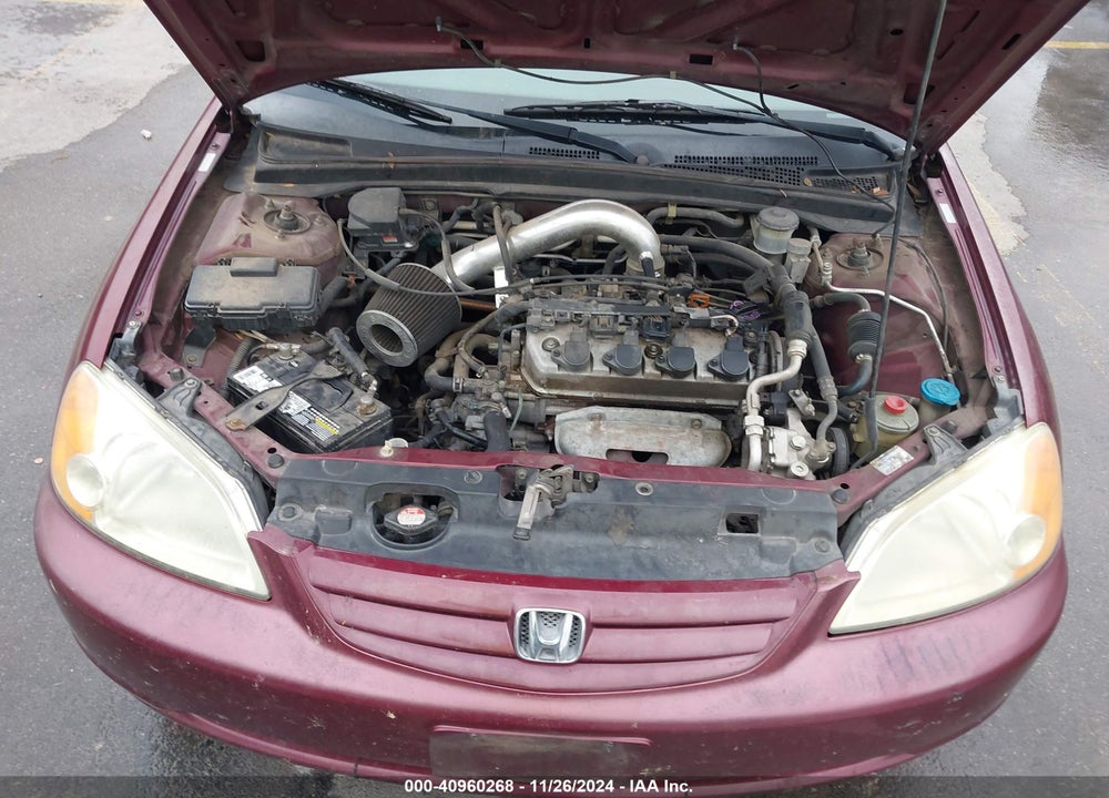 2003 HONDA CIVIC LX VIN: 1HGES15593L000058