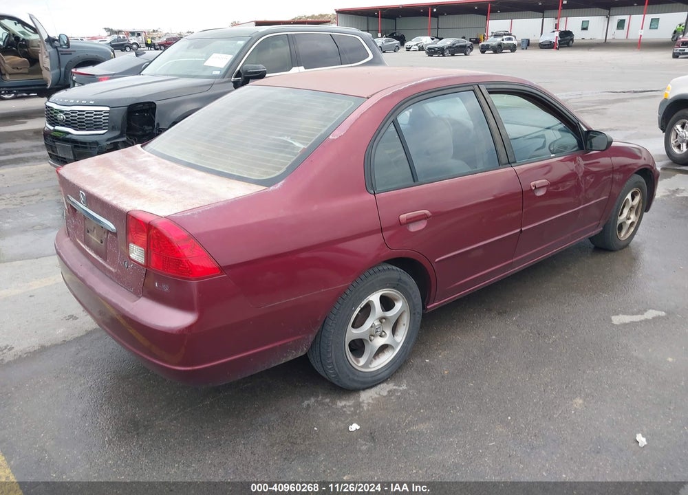 2003 HONDA CIVIC LX VIN: 1HGES15593L000058