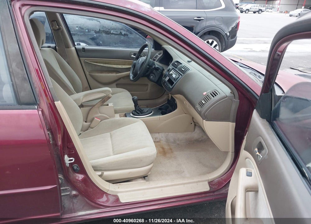 2003 HONDA CIVIC LX VIN: 1HGES15593L000058