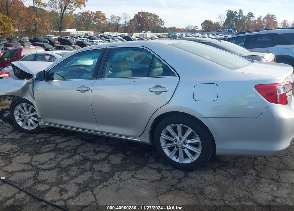 2013 TOYOTA CAMRY XLE VIN: 4T1BF1FK5DU267246