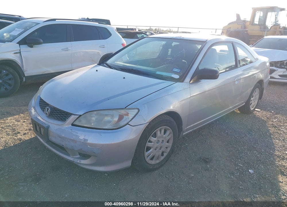 2005 HONDA CIVIC LX VIN: 1HGEM22525L071562
