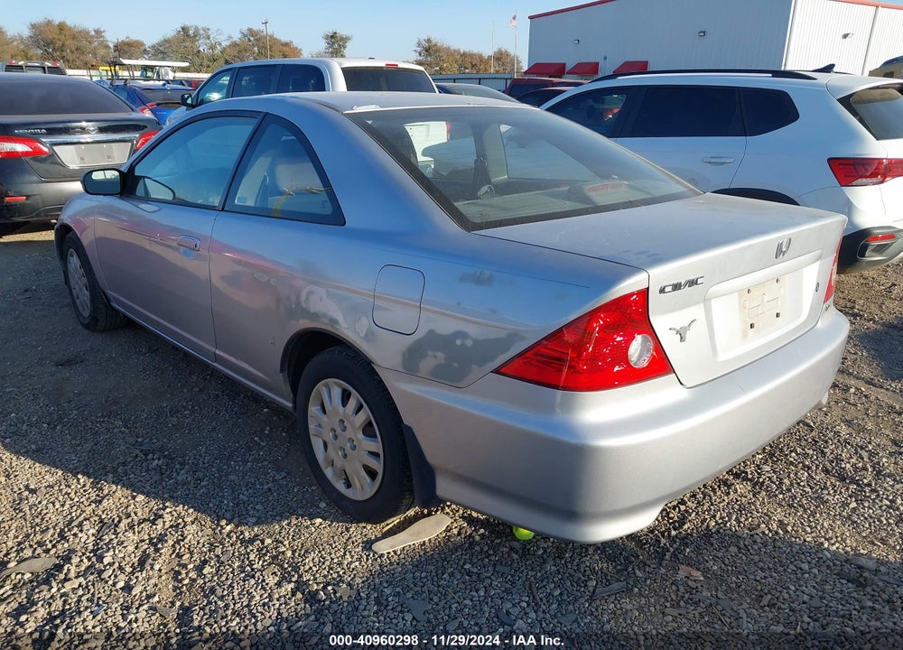 2005 HONDA CIVIC LX VIN: 1HGEM22525L071562
