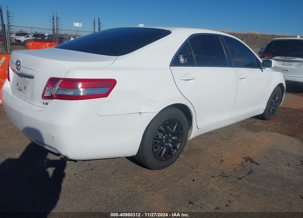 2011 TOYOTA CAMRY LE VIN: 4T1BF3EK0BU598097