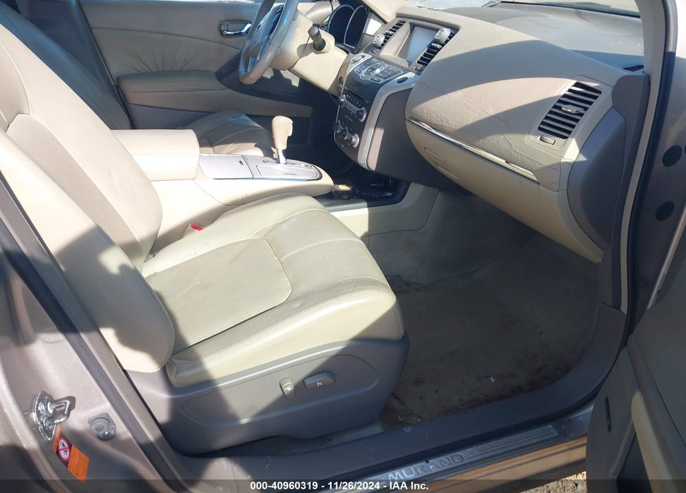 2009 NISSAN MURANO SL VIN: JN8AZ18U29W015038