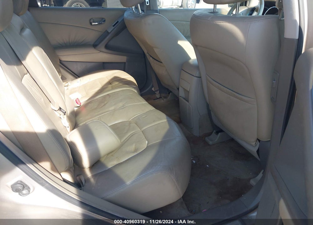 2009 NISSAN MURANO SL VIN: JN8AZ18U29W015038