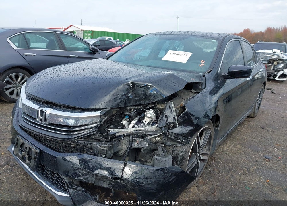 2016 HONDA ACCORD SPORT VIN: 1HGCR2F59GA091308