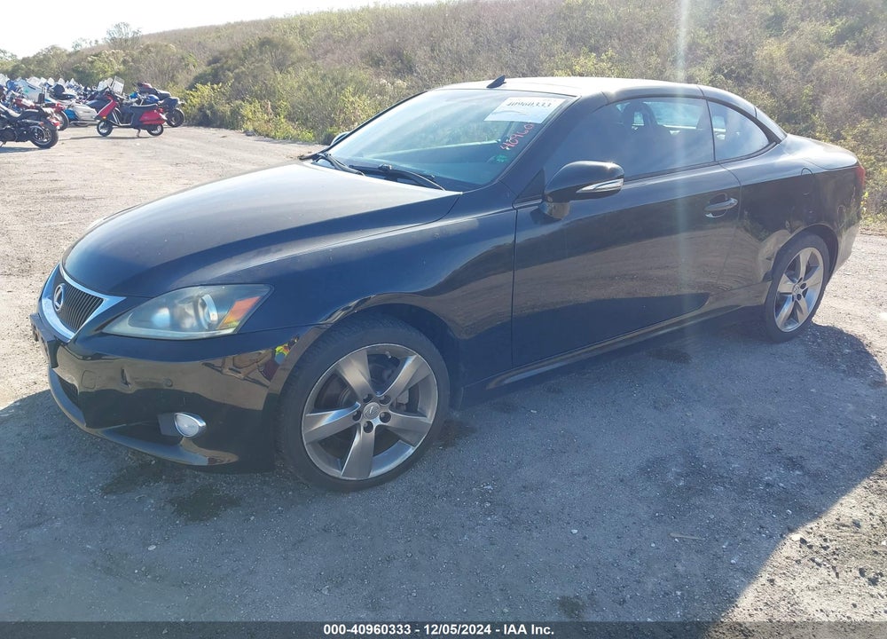 2011 LEXUS IS 250C VIN: JTHFF2C20B2519878