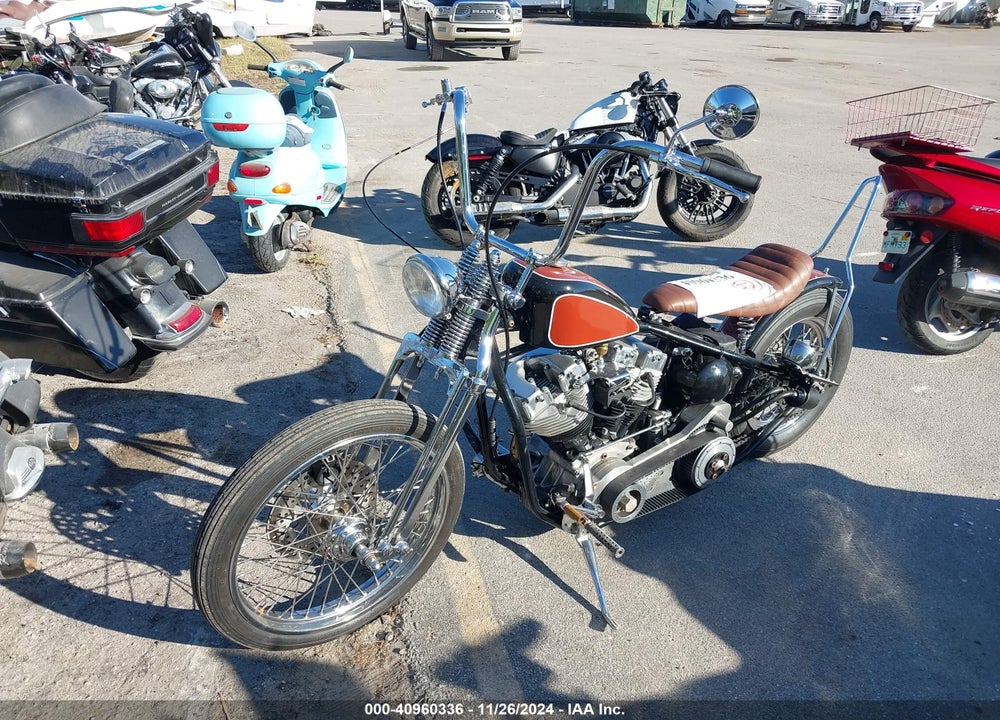 1976 HARLEY-DAVIDSON DELUXE VIN: PA1RW2S27BN130027