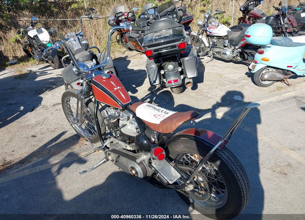 1976 HARLEY-DAVIDSON DELUXE VIN: PA1RW2S27BN130027