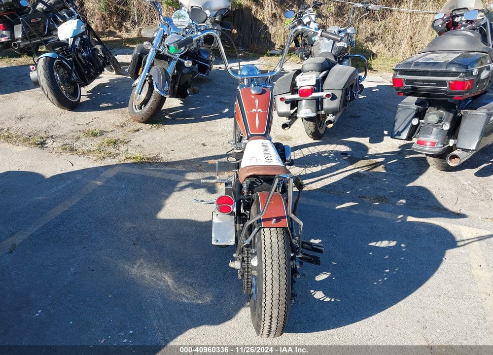 1976 HARLEY-DAVIDSON DELUXE VIN: PA1RW2S27BN130027