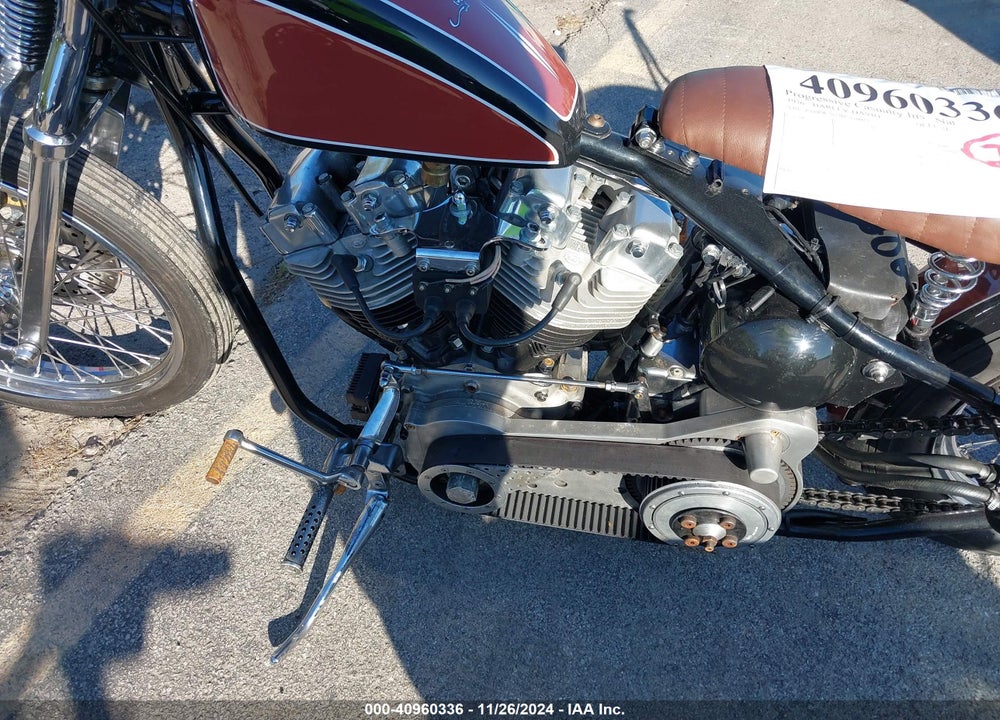 1976 HARLEY-DAVIDSON DELUXE VIN: PA1RW2S27BN130027