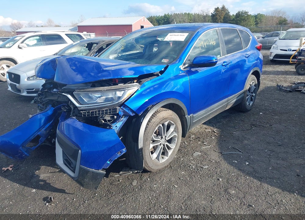 2021 HONDA CR-V AWD EX-L VIN: 7FARW2H83ME000937