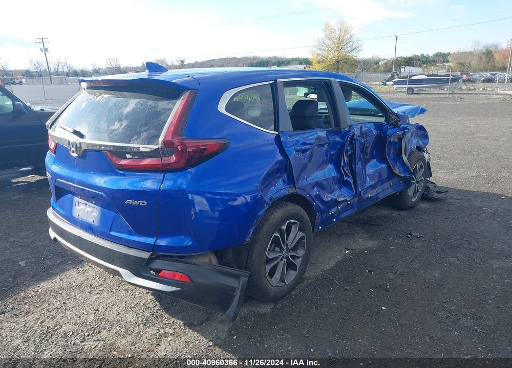 2021 HONDA CR-V AWD EX-L VIN: 7FARW2H83ME000937