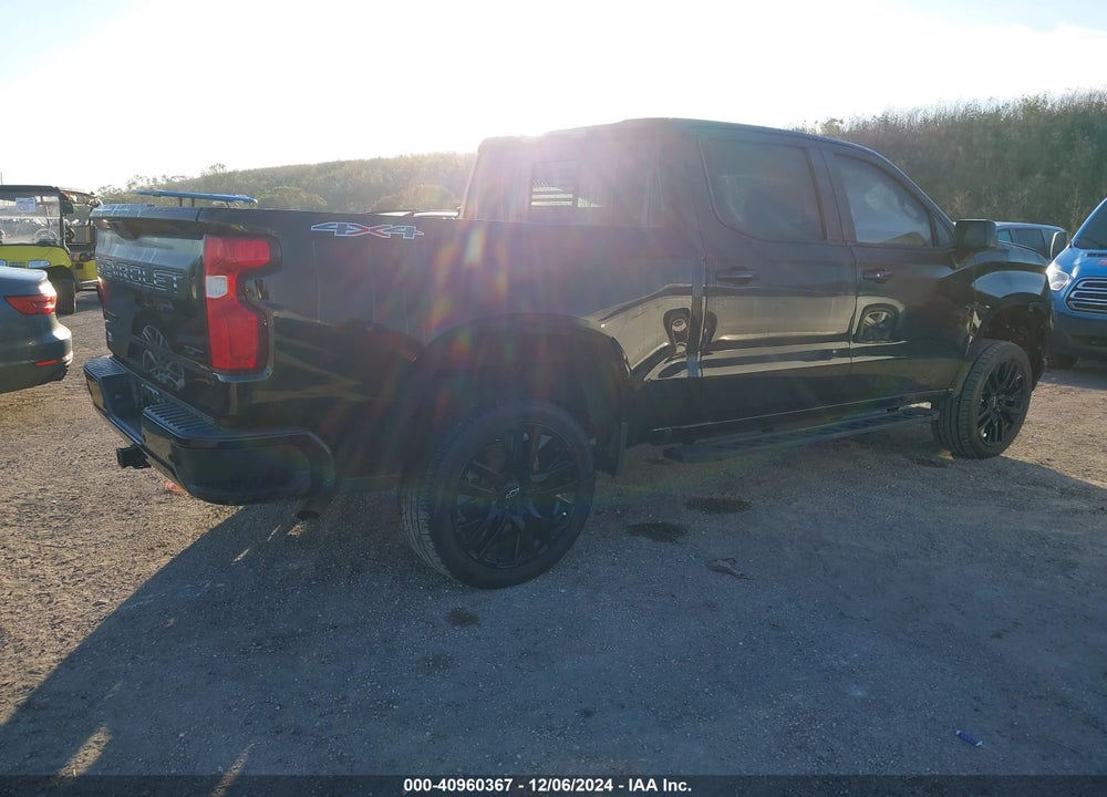2021 CHEVROLET SILVERADO 1500 4WD SHORT BED RST VIN: 3GCUYEEDXMG132817