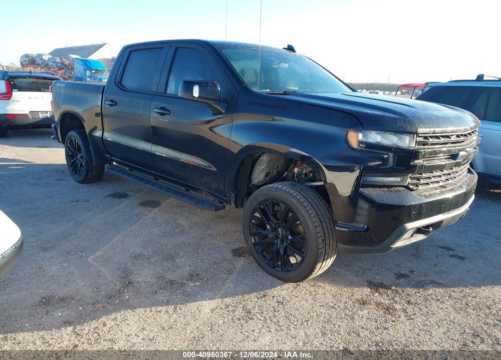 2021 CHEVROLET SILVERADO 1500 4WD SHORT BED RST VIN: 3GCUYEEDXMG132817