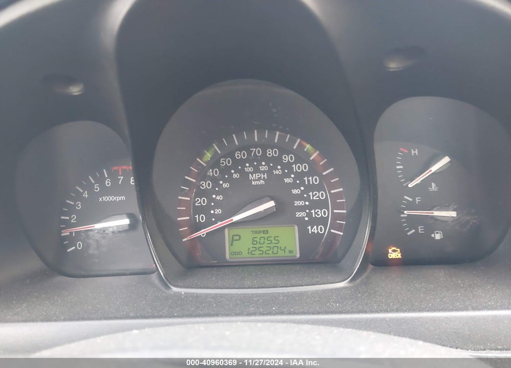 2008 KIA SPECTRA EX VIN: KNAFE121185556269