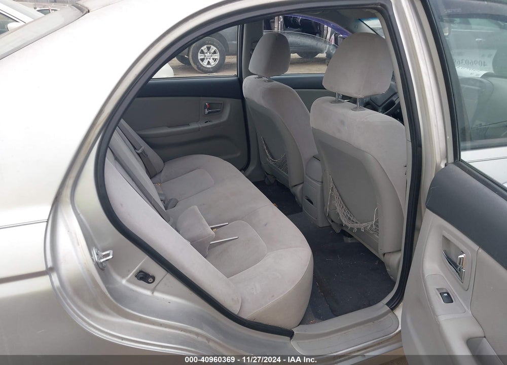 2008 KIA SPECTRA EX VIN: KNAFE121185556269