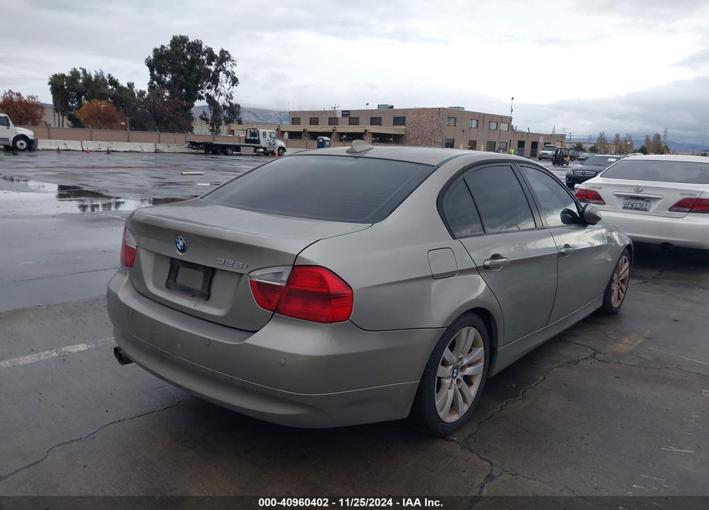 2008 BMW 328I VIN: WBAVA37548NL52645