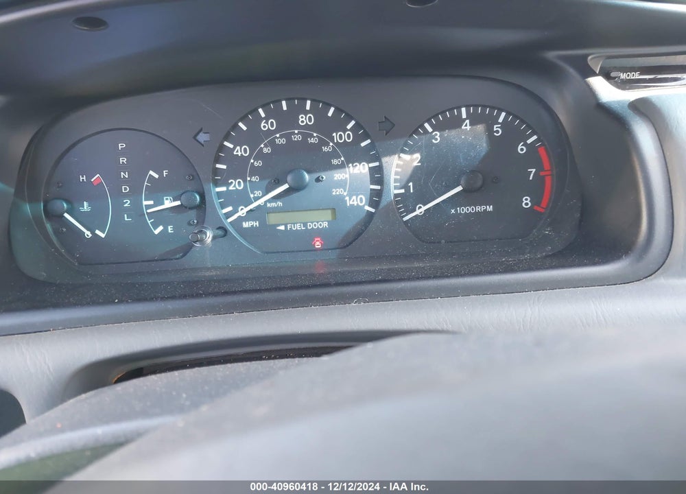 2001 TOYOTA CAMRY LE V6 VIN: 4T1BF22K61U971768