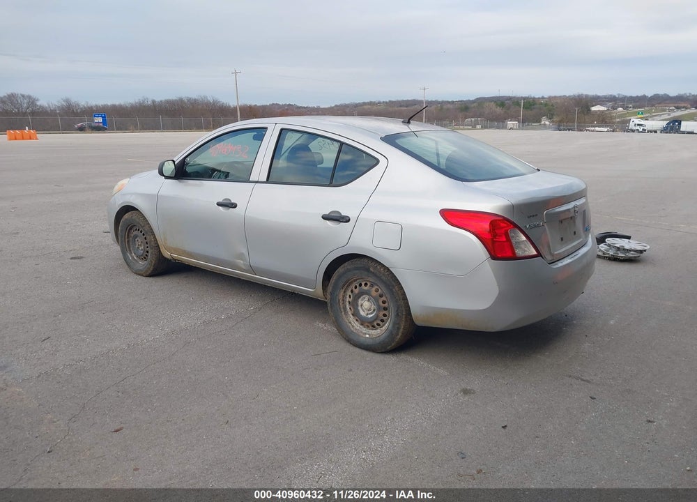 2012 NISSAN VERSA 1.6 S+ VIN: 3N1CN7AP6CL901404