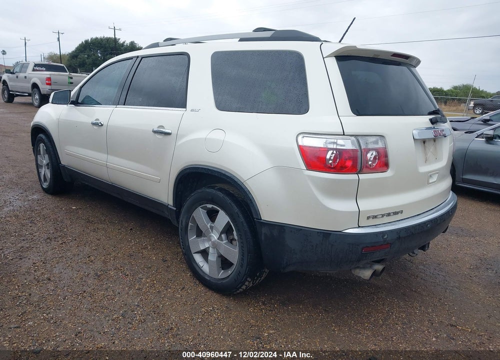 2011 GMC ACADIA SLT-1 VIN: 1GKKRRED3BJ115224