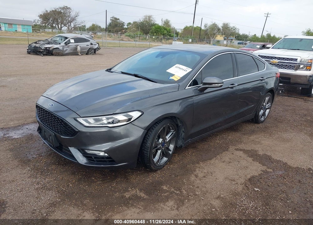 2017 FORD FUSION SPORT VIN: 3FA6P0VP6HR200362