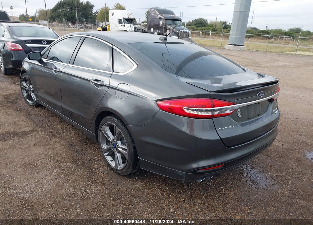 2017 FORD FUSION SPORT VIN: 3FA6P0VP6HR200362