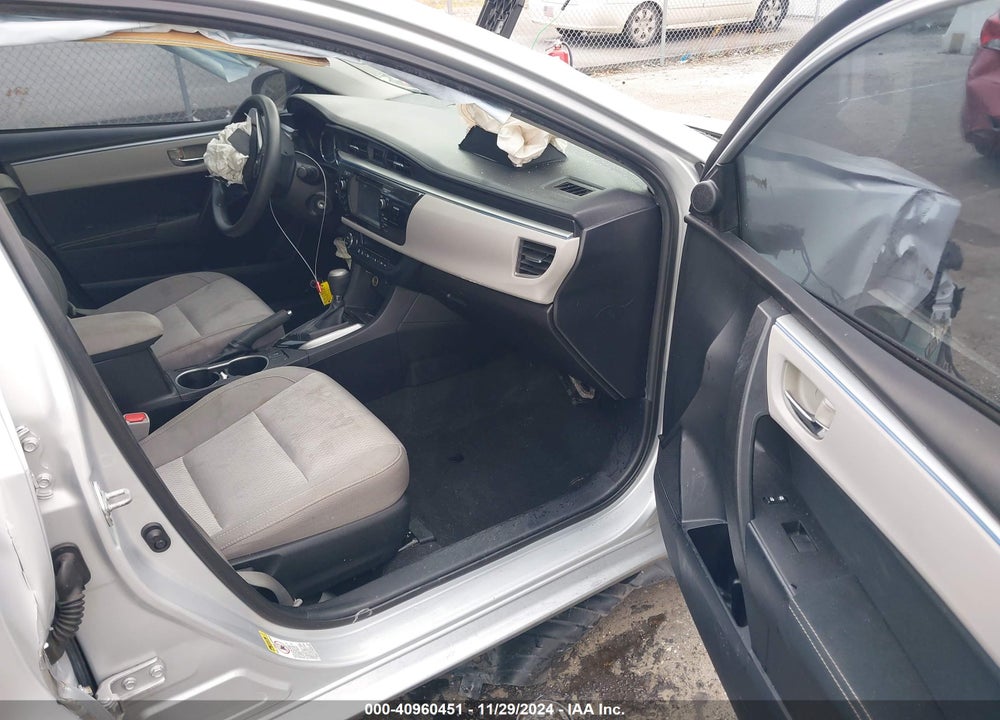 2014 TOYOTA COROLLA LE VIN: 2T1BURHE8EC115346