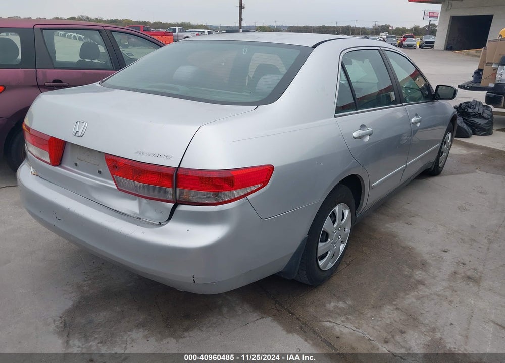 2003 HONDA ACCORD 2.4 LX VIN: 3HGCM56373G707906