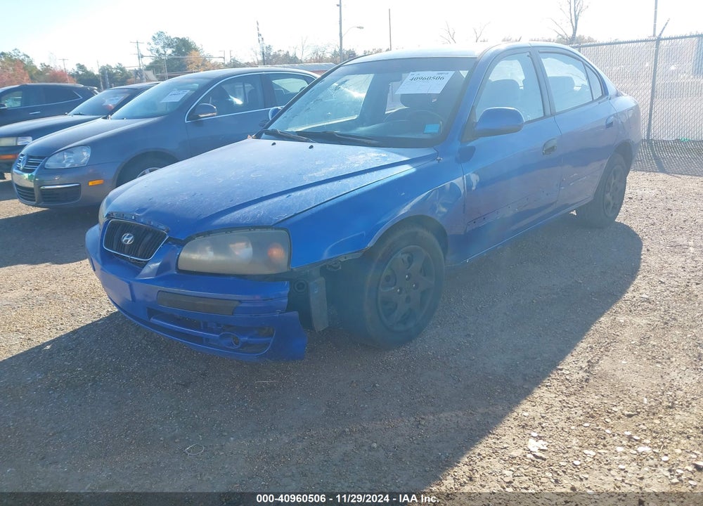 2006 HYUNDAI ELANTRA GLS/LIMITED VIN: KMHDN46D86U336917