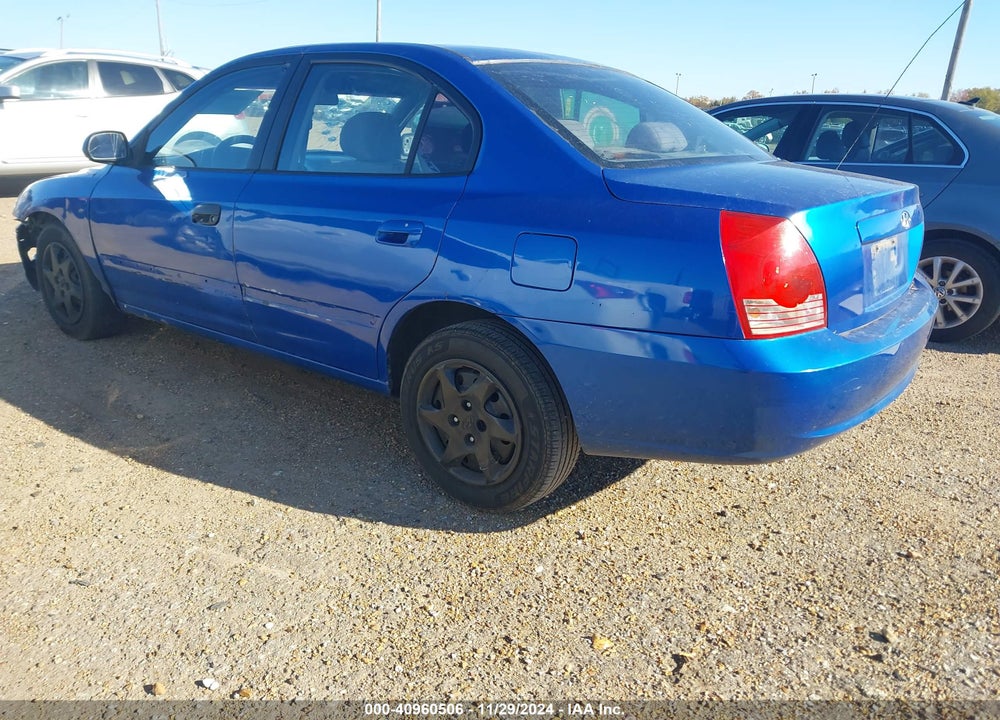 2006 HYUNDAI ELANTRA GLS/LIMITED VIN: KMHDN46D86U336917