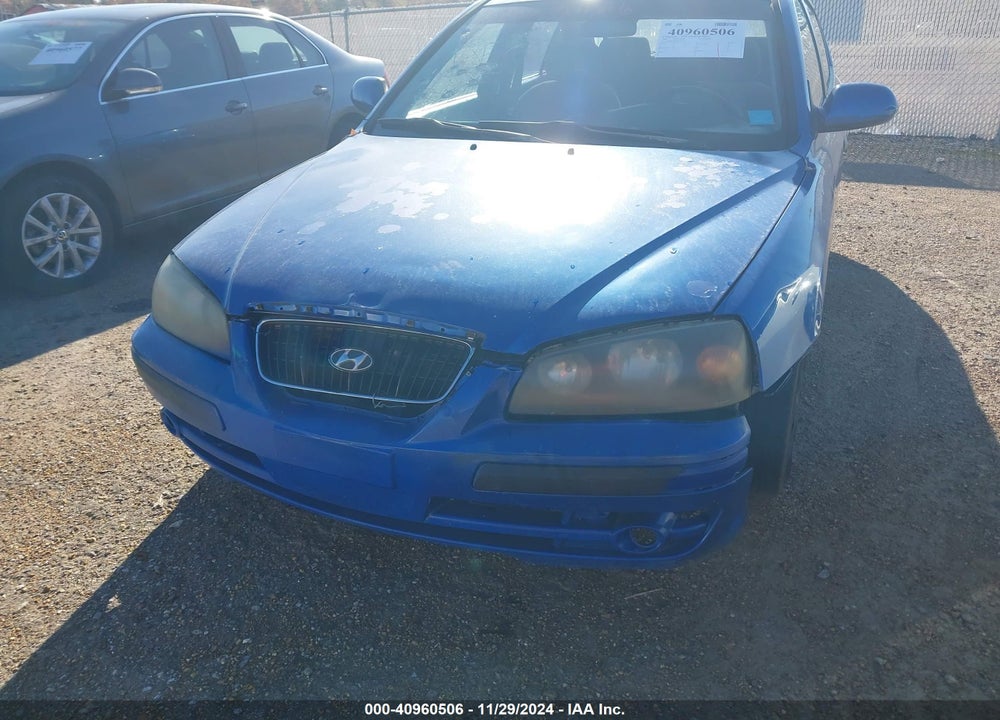 2006 HYUNDAI ELANTRA GLS/LIMITED VIN: KMHDN46D86U336917