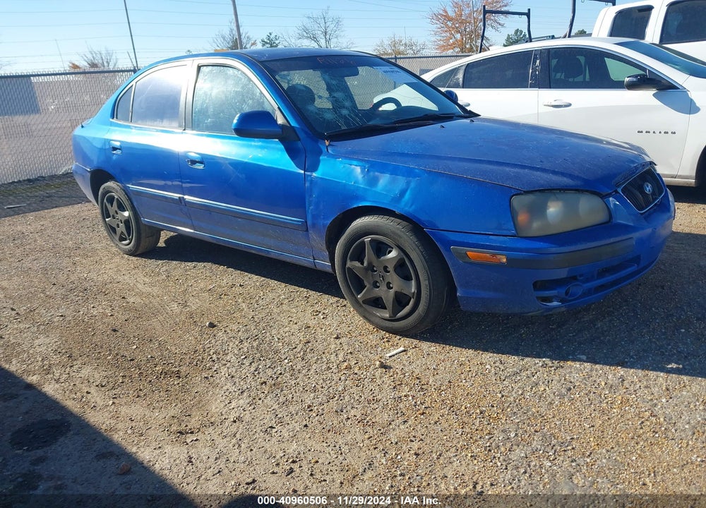 2006 HYUNDAI ELANTRA GLS/LIMITED VIN: KMHDN46D86U336917