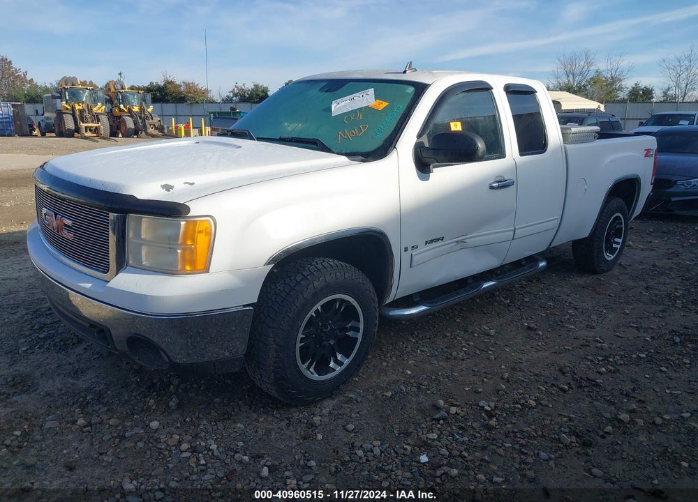 2007 GMC SIERRA 1500 SLE1 VIN: 1GTEK19J77Z543854