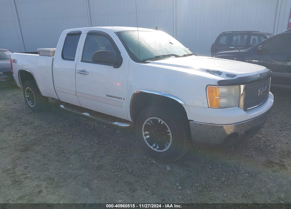 2007 GMC SIERRA 1500 SLE1 VIN: 1GTEK19J77Z543854