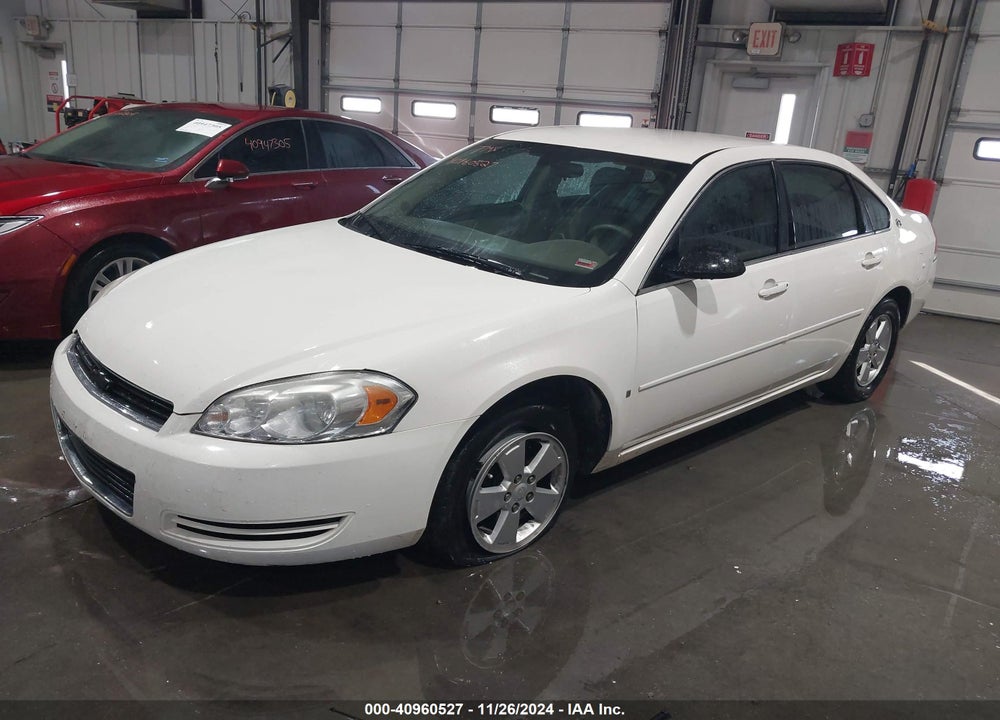 2008 CHEVROLET IMPALA LT VIN: 2G1WT55N489249950