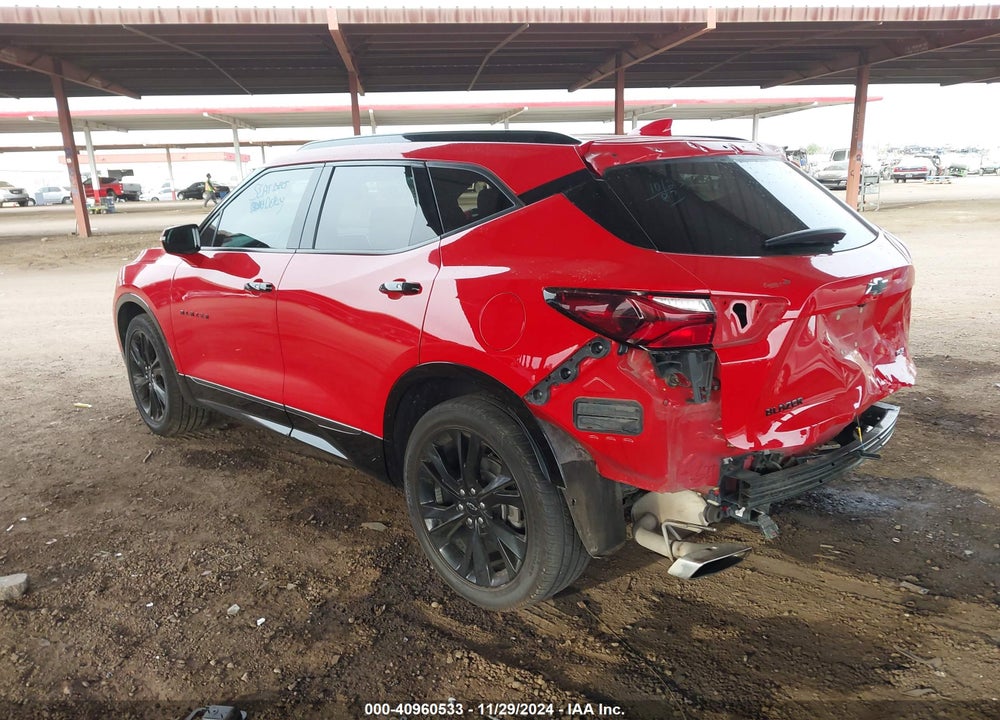 2021 CHEVROLET BLAZER FWD RS VIN: 3GNKBERSXMS554351